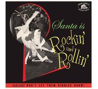 Various Artists Santa Is Rockin' and Rollin' (Vinyl) 12" Album