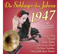 DIE SCHLAGER DES JAHRES 1947 (2 CD) HANS ALBERS RITA PAUL GlORIA ASTOR+++ NEUF