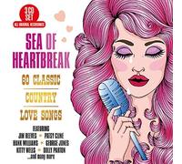 Divers artistes – Sea of Heartbreak – CD – 60 Classic Country Love Songs