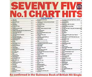 VARIOUS ARTISTS Seventy Five No 1 Chart Hits 4 LP box