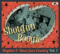 Various Artists - Shotgun Boogie: Rhythm & Blues Goes Country 1 (Various Artists) [Compact Discs] With Booklet, Digipack Packaging