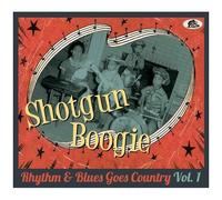 Various Artists - Shotgun Boogie: Rhythm & Blues Goes Country 1 (Various Artists) [Compact Discs] With Booklet, Digipack Packaging