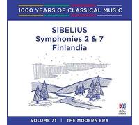 Artistes divers – Sibelius : Symphonies 2 & 7 / Finlandia – CD – Import