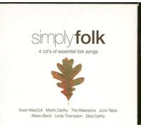 Various Artists - Simply Folk (Coffret 4 CD)