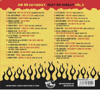 Various Artists – Sin On Saturday, Pray On Sunday : 28 Sizzling Slabs of Rhyth – CD