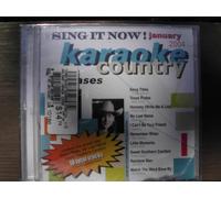 Various artists - Sing It Now Country Hits January 2003 9x9 Multiplex Karaoke CDG