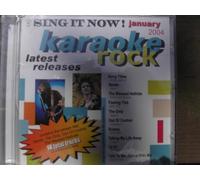 Various artists - Sing It Now ROCK Hits January 2004 9x9 Multiplex Karaoke CDG