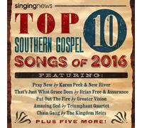 Various Artists - Singing News Top 10 Southern Gospel Songs Of 2016 [Cd]