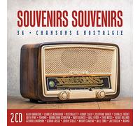 Souvenirs Souvenirs Volume 1 - 36 Chansons & Nostalgie - Chansons Francaise Annees 70 / 80 - Box Geante Crystal - 2 Cd - Titres Originaux