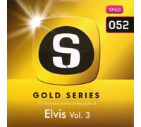 Various Artists - Sunfly Gold Series Karaoke CDG GD-052 Elvis Presley Volume 3