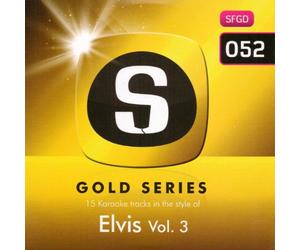 Various Artists - Sunfly Gold Series Karaoke CDG GD-052 Elvis Presley Volume 3