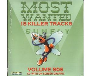 Various Artists - Sunfly Karaoke Most Wanted Volume 806 (CD+G)