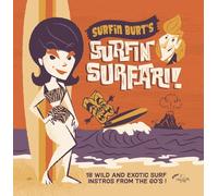 Various Artists – Surfin Burt's Surfin Surfari! – Vinyle LP – Édition limitée orange