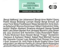 Various Artists Swedish Jazz History Vol. 10 1965 - 69 (CD) Album