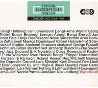 Various Artists - Swedish Jazz History Vol. 11 (Various Artists) [Compact Discs] 4 Pack