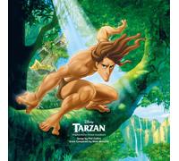 Various Artists – Tarzan – Vinyle 33 tours – Édition limitée Disney 100 – Vert transparent