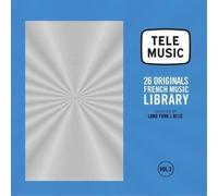 Various Artists Tele Music: 26 Classic French Music Library - Volume 3 (Vinyl)