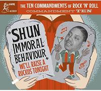 VARIOUS ARTISTS - TEN COMMANDMENTS OF ROCKN - CD - 38 - E4z