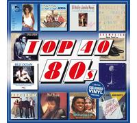 Various Artists - Top 40 80s / Various - 140-Gram Colored Vinyl [Vinyl Lp] Colored Vinyl, 140 Gram Vinyl, Holland - Import