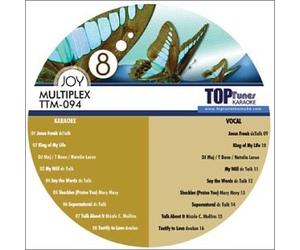 Various Artists - Top Tunes M Series Karaoke Multiplex CDG Joy Vol.8 TTM-094