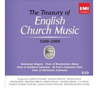VARIOUS ARTISTS - TREASURY OF ENGLISH CHURCH MUS (5 CD)