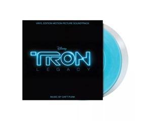 Various Artists - Tron 2010 - Exclusive Limited Edition Transparent Blue & Clear Colored Vinyl 2LP