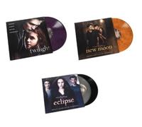 Various Artists - Twilight Collection Vinyls, " Twilight/New Moon/Eclipse" (New Twilight Purple, Gold Marble & Milky Clear/Black Ice) Colored Records