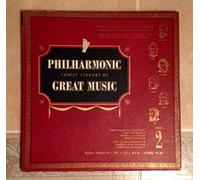 VARIOUS ARTISTS - VARIOUS ARTISTS - PHILHARMONIC FAMILY LIBRARY OF GREAT MUSIC (ALBUM 2) 2XLP BOX SET (15400)
