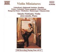Various Artists - Violin Miniatures [Import]