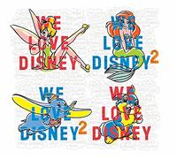 Artistes divers – We Love Disney 1 & 2 – Coffret 2 CD + 2 DVD – Import