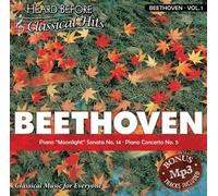 Various - Beethoven [vol. 1]: Piano ""Moonlight"" Sonata No. 14, Piano Concerto No. 5