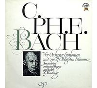 VARIOUS - Carl Philipp Emanuel Bach - Ars Rediviva Ensemble , Milan Munclinger - Vier Orchester Sinfonien Mit Zwölf Obligaten Stimmen - Supraphon - 1 10 0576