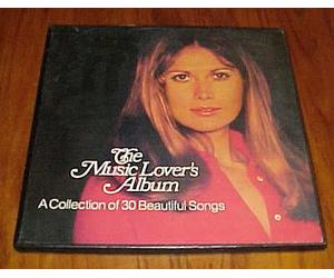 Various - Columbia Musical Treasury 3 Record Box Set The Lover's Album A Collection of 30 Beautiful Songs Bobby Vinton, Jerry Vale, Anita Bryant, Mac Davis, Johnny Cash, Charlie Rich, Sonny James and others