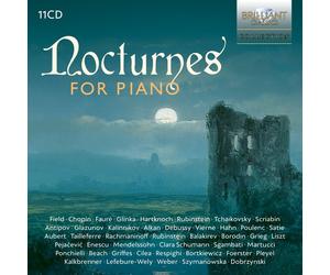Various Composers Nocturnes for Piano (CD) Box Set