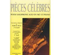 Various Composers: Pièces célèbres Vol.3 (Saxophone-Alto & Piano) - Partitions