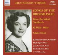 Various Composers Songs of the British Isles (Ferrier) (CD) Album