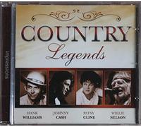 VARIOUS - COUNTRY LEGENDS / HANK WILLIAMS , JOHNNY CASH , PATSY CLINE ETC
