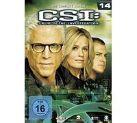 LAURENCE FISHBURNE/JORJA FOX/+ - CSI: LAS VEGAS: SEASON 14 6 DVD NEUF
