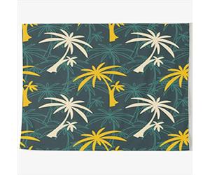 Various - Daawqee Tapisseries Tapestries Wall Hangings 80 x 60 inches Plant Abstract Tropical Retro Coconut Pattern Nature with Wall Hanging Tapestries Decor Home Bedroom Living Kids Girls Boys Room Dorm