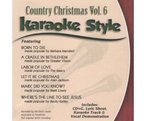 Various - Daywind Karaoke Style: Country Christmas Vol. 6