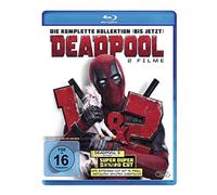 Deadpool 1+2 (Blu-ray) Reynolds Ryan Baccarin Morena Miller T.J. Carano Gina Ed