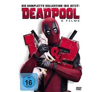 Deadpool 1+2 (DVD) Reynolds Ryan Baccarin Morena Miller T.J. Carano Gina Skrein
