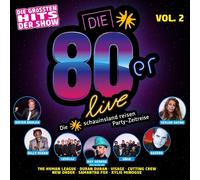 Various – Die 80er Live Vol. 2 – Die größten Hits der Show – 2 CD – Import