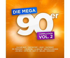 Various - Die Mega 90er Vol.2-die Offizielle Compilation