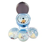 Various - Eisbär-4 DVDs in Henkelbox aus Metall (Lunchbox) : Nanouks Rettung-Lars und Kleine Tiger-Der Traum Fliegen-Besuch vom Südpol [Import]