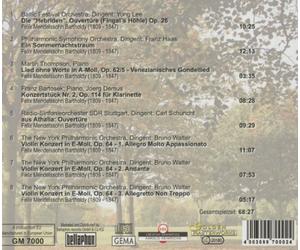 Various - Felix Mendelssohn Bartholdy