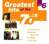 Various - greatest hits of the 70's cd6 (CD Compilation, 18 Tracks) the hollies - the day that curly billy shot crazy sam mcgee / ike & tina turner - proud mary / j.geils band - one last kiss / dennis brown - money in my pocket / paul davidson - midnight rider / special a.k.a. - gangsters / guys & dolls - there's a whole lot of loving / hot chocolate - emma etc.