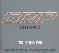 Various Grip Bass & Furious 10 Years (CD)