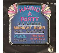 Various - Having A Party EP Power Exchange PX236 EX/EX 1976 picture sleeve, with O'Jays, Ann Byers, Paul Davidson & HB Barnum