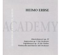 Various - Heimo Erbse (*1924): Klavierkonzert (op. 22) / Impression für Orchester (op. 9) / Tripelkonzert für Violine, Violoncello und Klavier mit Orchester (op. 32)